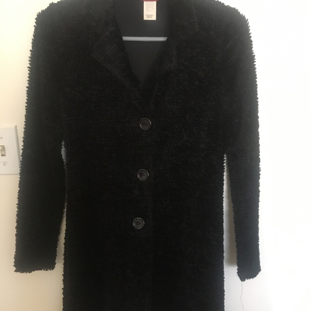 Soft fuzzy cardigan